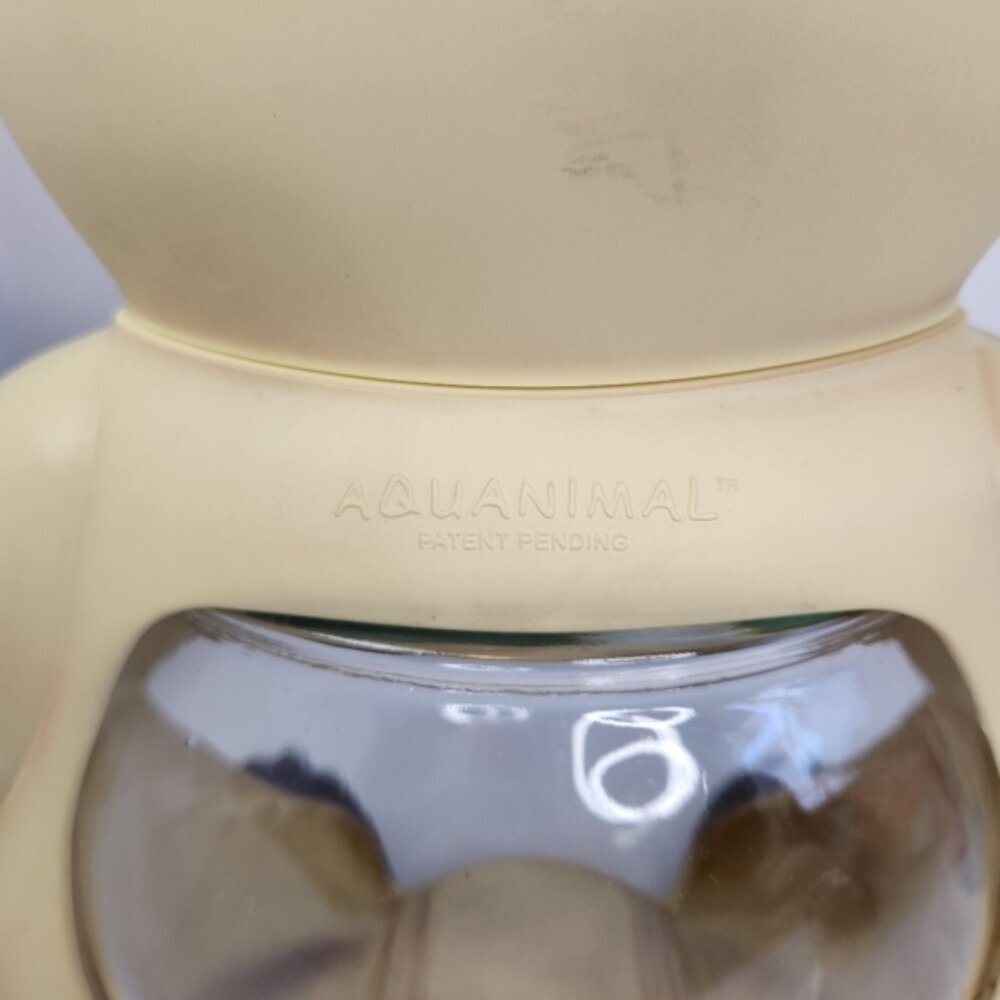 Aquanimal Vintage Fantasy Cat Fish Bowl Aquarium Siamese Cats Kitsch Unique 90s - Picture 6 of 11